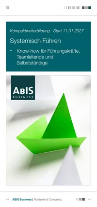 Flyer Systemisches Führen - Führungskräfteweiterbildung Leipzig